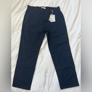 NWT - Everlane Men's Dark Blue Chinos